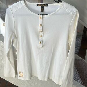 Vintage Ralph Lauren Nautical Henley M